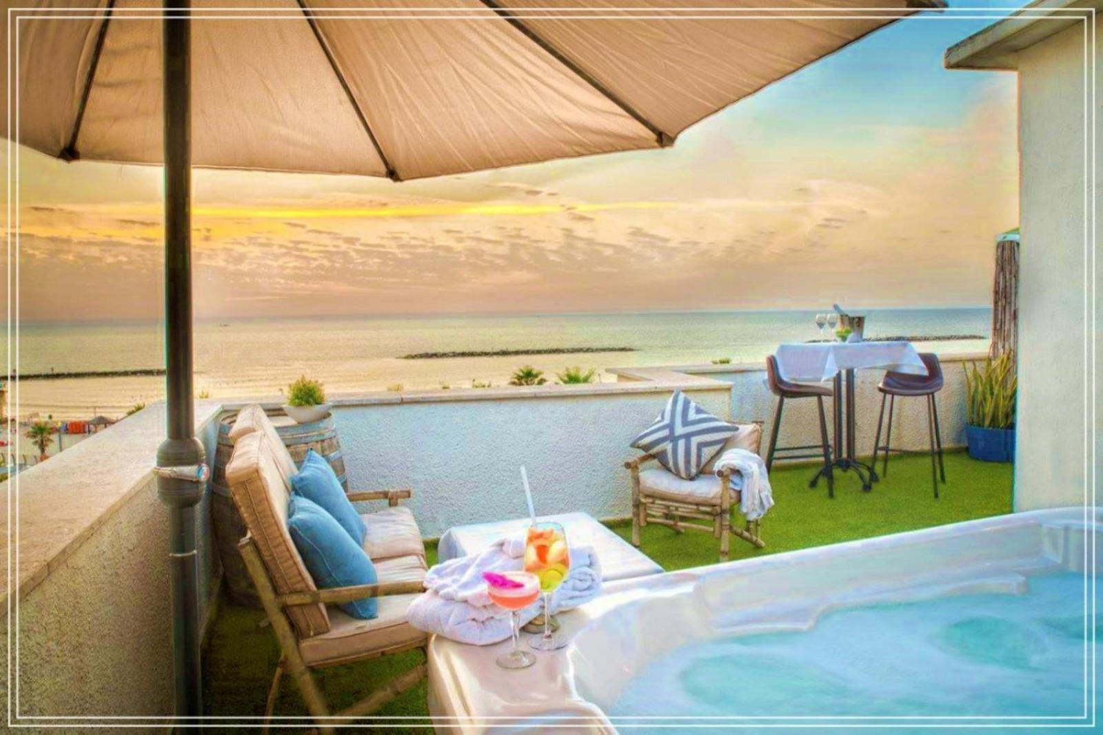 Bugrashov Beach 88 Hotel And Spa Tel Aviv Exterior foto