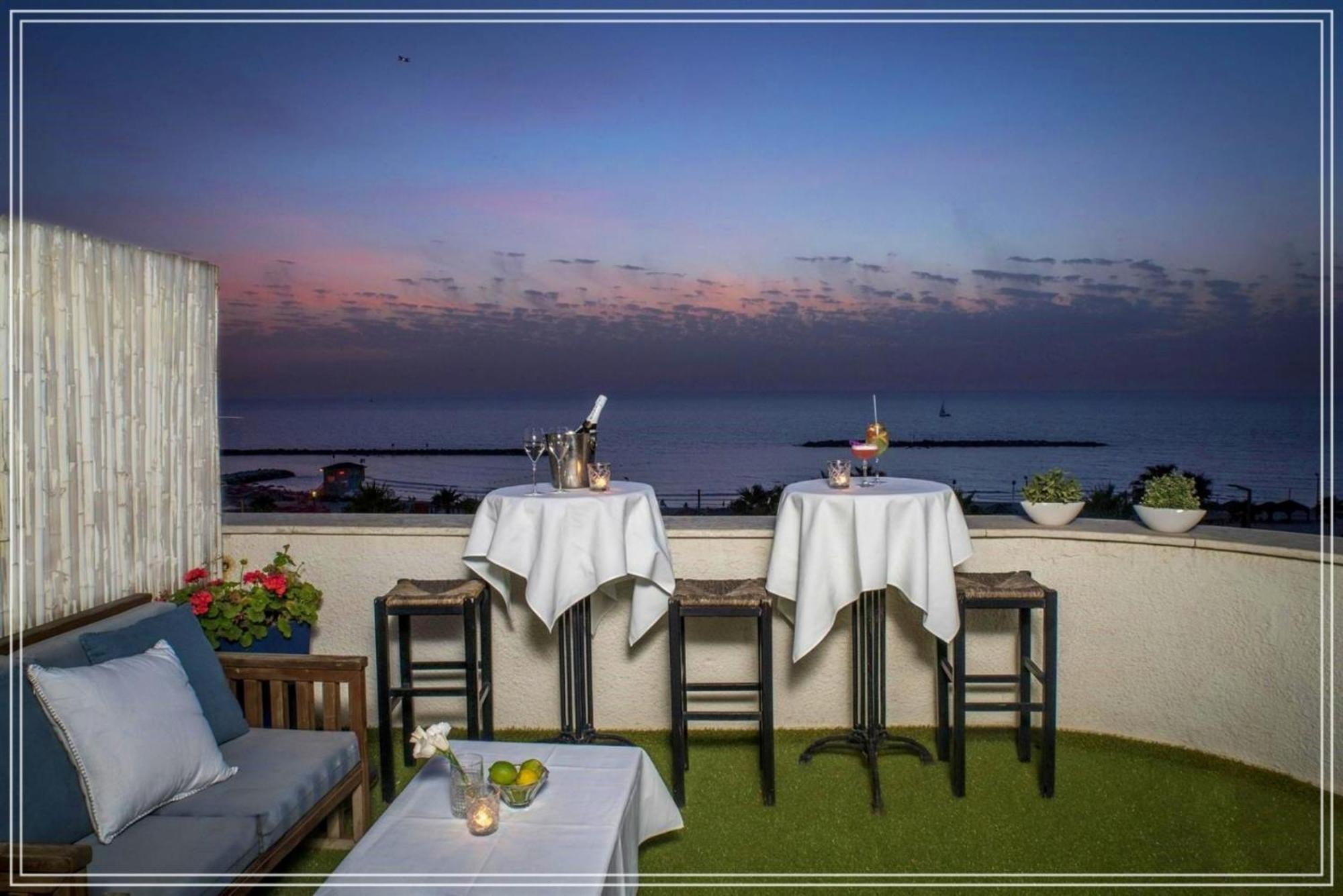Bugrashov Beach 88 Hotel And Spa Tel Aviv Exterior foto