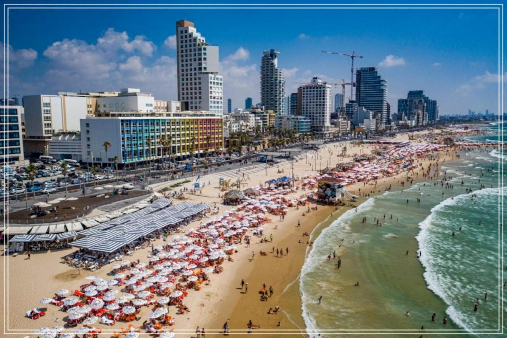 Bugrashov Beach 88 Hotel And Spa Tel Aviv Exterior foto