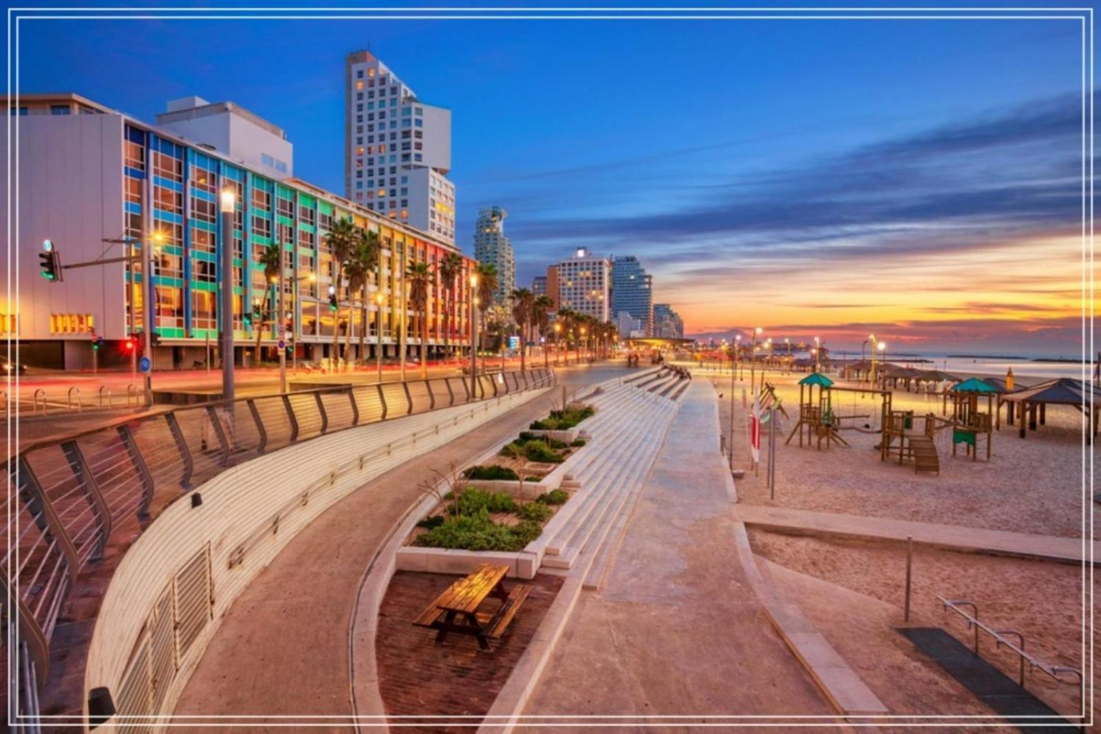 Bugrashov Beach 88 Hotel And Spa Tel Aviv Exterior foto